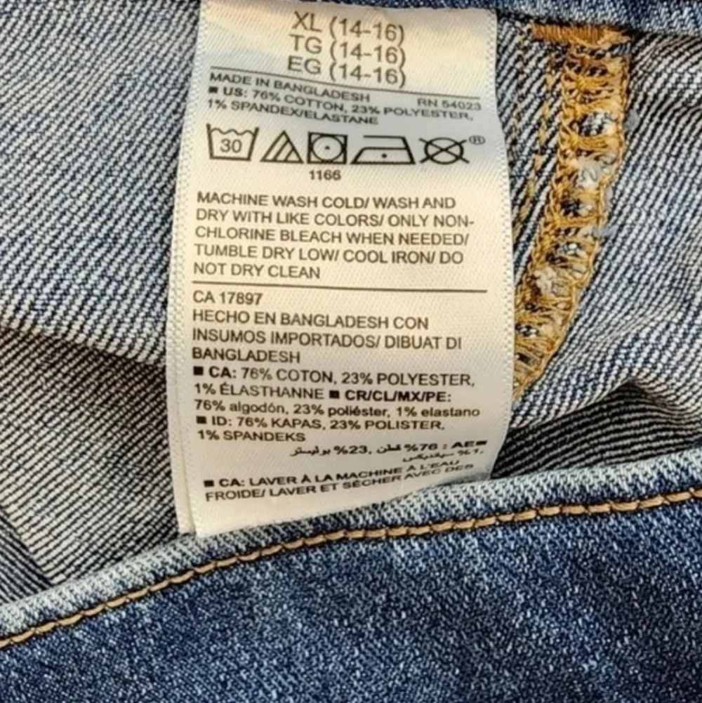 Old Navy girl skinny Built-In-Touch pull on jeans Pants